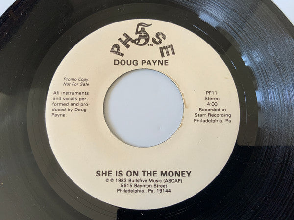 Doug Payne : She Is On The Money (7", Promo)